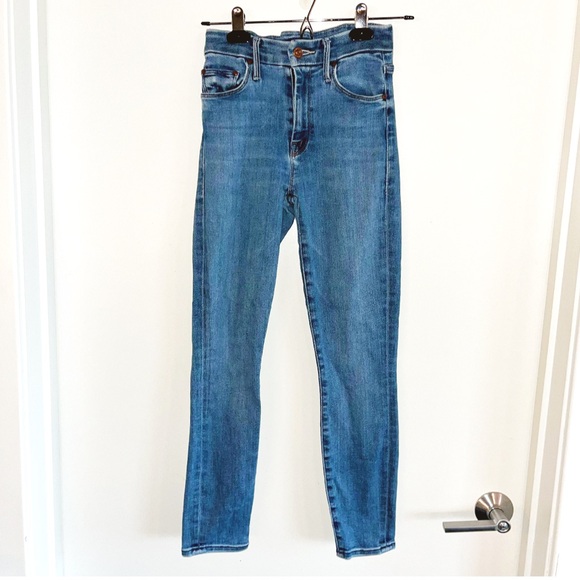 Mother High Rise Skinny Jeans Size 25 - Picture 3 of 11